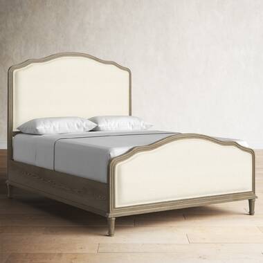 Overby upholstered outlet platform bed